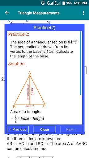 Geometry Formula with Practice screenshot 5