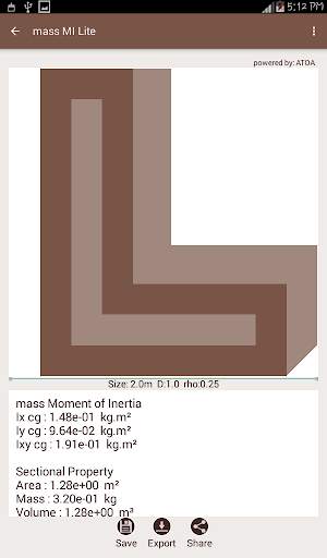 Mass Moment of Inertia Lite screenshot 11