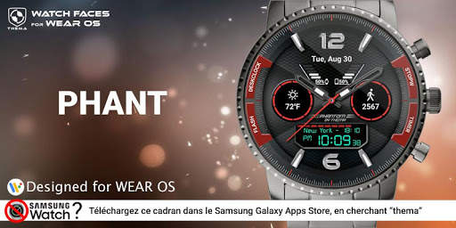 Phant Watch Face & Clock Widget screenshot 1