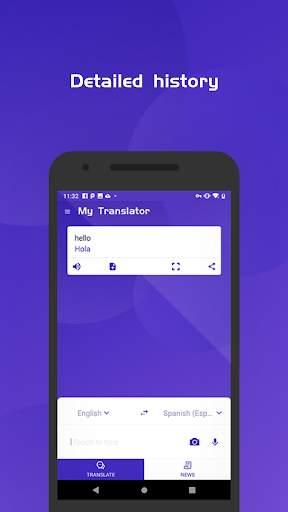 Olé translate-breaking news,voice,text translate screenshot 2