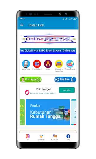 Instan Link - Bio Website Landing Page Mini स्क्रीनशॉट 2