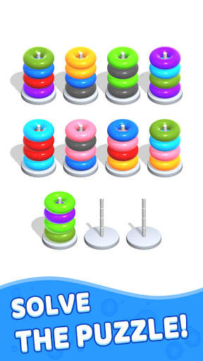 Color Hoop Stack - Sort Puzzle screenshot 3