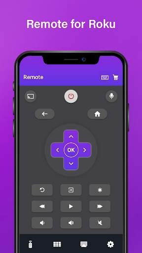 TV Remote Control for Roku screenshot 1