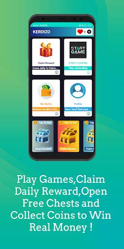 Kerdizo - Play free games & Earn legit money स्क्रीनशॉट 1