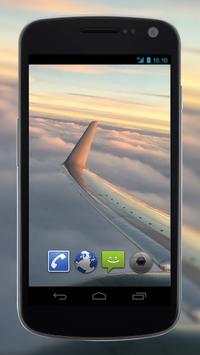 4K View from Airplane Video Live Wallpaper screenshot 3