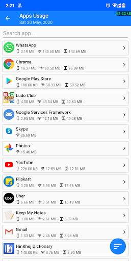 Live Internet Speed Monitor with Usage History screenshot 3
