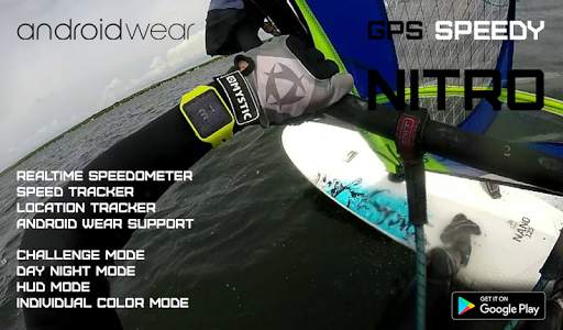 GPS Speedy Nitro - Wear Windsurfer HUD screenshot 19