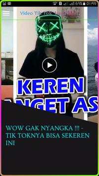 Video Tik Tok Lucu Terkoplak स्क्रीनशॉट 3