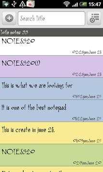 SE Notepad скриншот 1