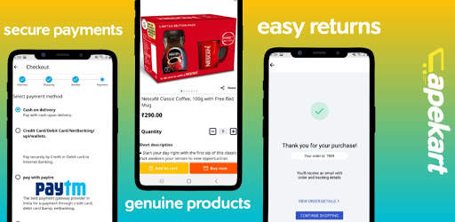 capekart-aapke city ka apna online shopping app screenshot 1