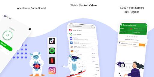 Yeti Free VPN - Unlimited VPN & Fast Security VPN screenshot 9