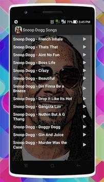 Snoop Dogg Songs 2 تصوير الشاشة