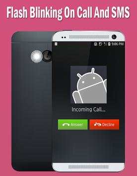 Flash Blinking On Call And SMS screenshot 1