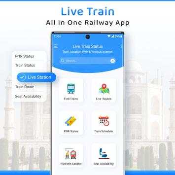 Where is my Train : Indian Railway Train Status screenshot 1