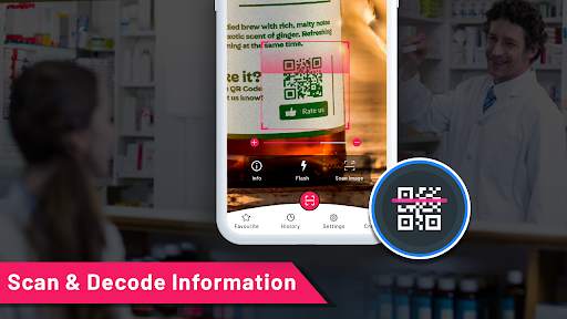 QR Reader & QR Generator Barcode Scanner App 2021 screenshot 2