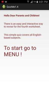 I Std Test Paper screenshot 1