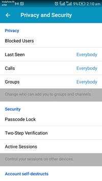 Odisha Telegram (Cloud-Based Social Messaging App) screenshot 11
