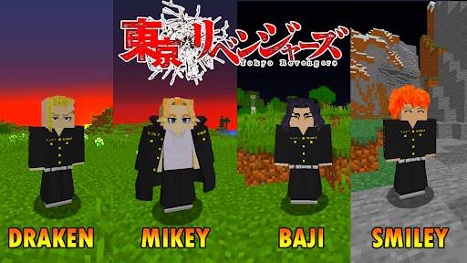 Tokyo Revengers Mod for Minecraft screenshot 2