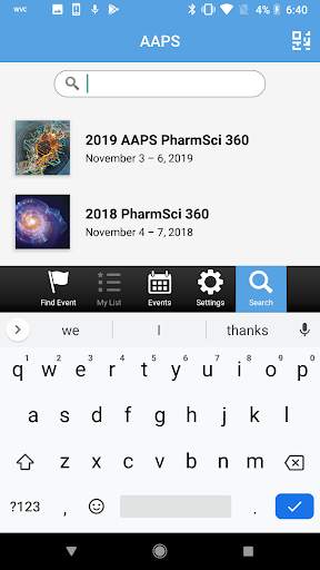 AAPS PharmSci 360 скриншот 3