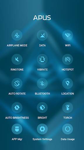 Modern Blue Black Metal Theme screenshot 3