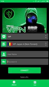 TeamVPN for Smart screenshot 1