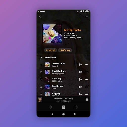 Music Player - MP3 Player & Audio Player screenshot 5