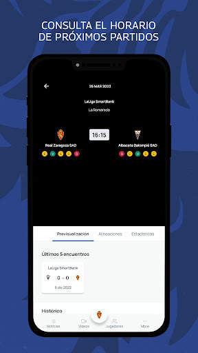 Real Zaragoza - App Oficial screenshot 4