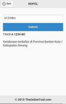 NoPol screenshot 2