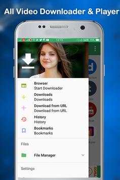 All HD Video Downloader - HD Video Player 2018 screenshot 1