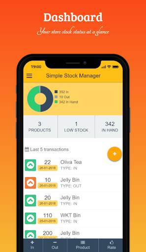 Simple Stock Manager screenshot 1