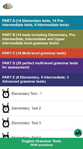 English Grammar Tests скриншот 1