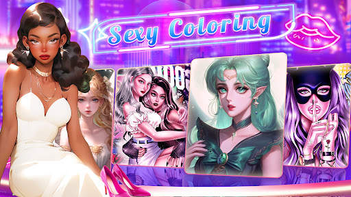 Adult Sexy Coloring Games screenshot 6