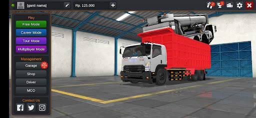 Mod Bussid Truck Dump screenshot 4