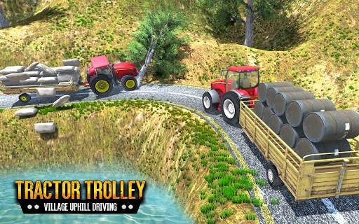 Tractor Trolley Driving Sim 3D screenshot 3