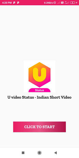 UVideos Status Pro - Indian Short Video Status screenshot 1
