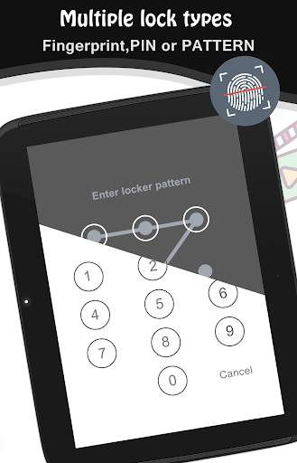 Vault clock : Photo Video Lock screenshot 9