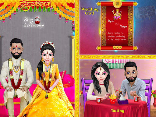 New Indian Wedding Makeup Dressup Game 2020 screenshot 2
