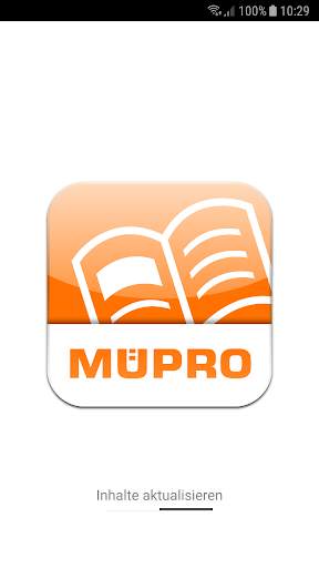 MÜPRO Catalogue App screenshot 1
