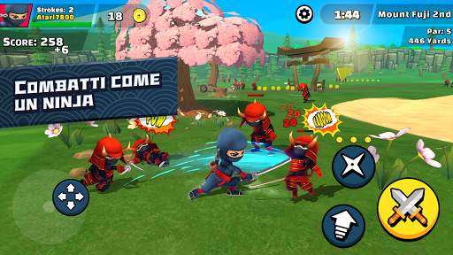 Ninja Golf ™ screenshot 1