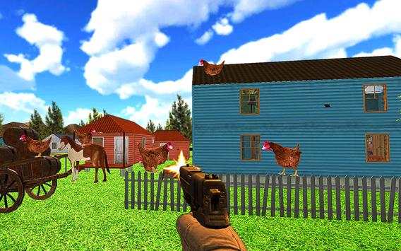 Chicken Shoot Roaster Sniper Hunting Challenge 3D screenshot 1