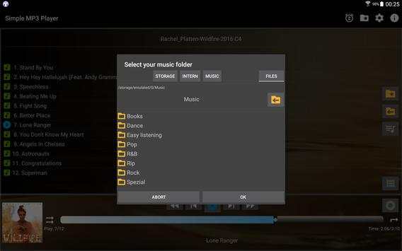 Simple MP3 Music Folder Player screenshot 10