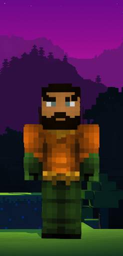Aquaman Skin for Minecraft screenshot 5