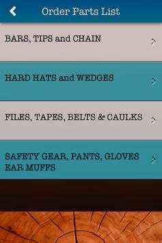 Walker Saw Shop App screenshot 2