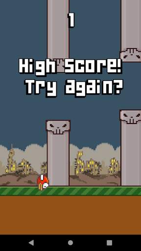 Retro Bird - 8 bit style game screenshot 3