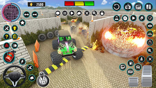 Monster Truck Maze Puzzle Game screenshot 7