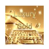 Luxury Bussiness Gold Keyboard Theme 10001001