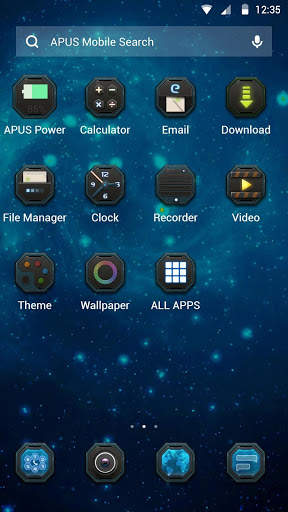 Universo-APUS tema Lançador screenshot 2