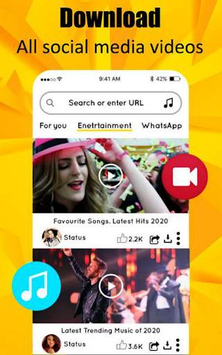 Free Snaptubè Download Music and Videos 2021 screenshot 2
