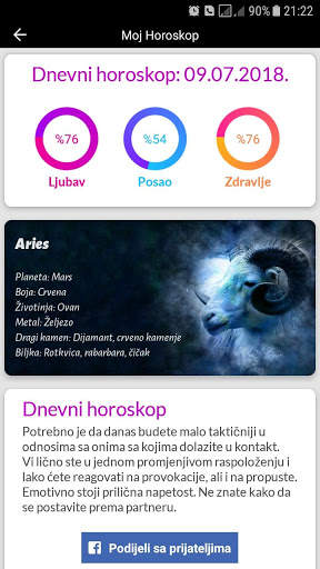 Moj Horoskop screenshot 2