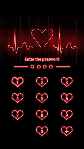 AppLock Theme Heartbeat screenshot 2